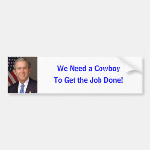 Autocollant De Voiture George W. Bush