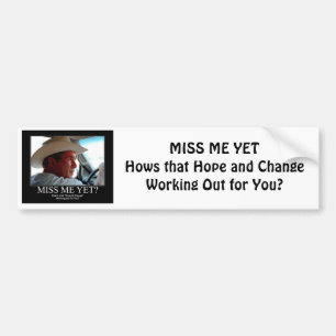 AUTOCOLLANT DE VOITURE GEORGE-W-HOPE