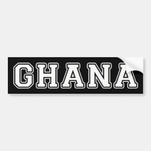 Autocollant De Voiture Ghana