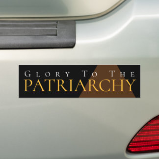 Autocollant De Voiture Gloire au patriarcat
