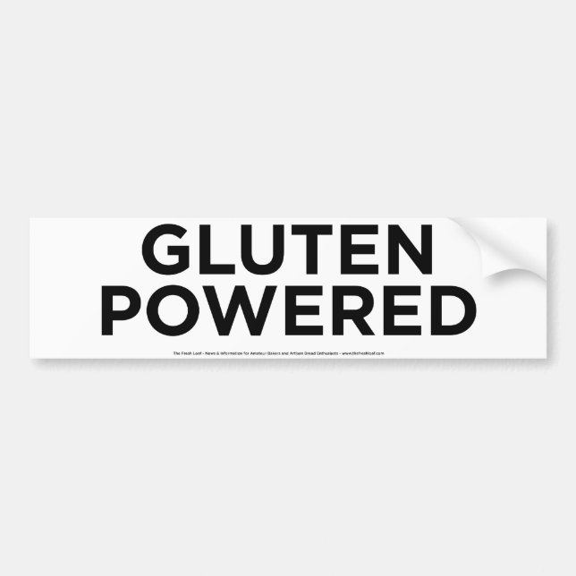 Autocollant De Voiture Gluten actionné (Devant)