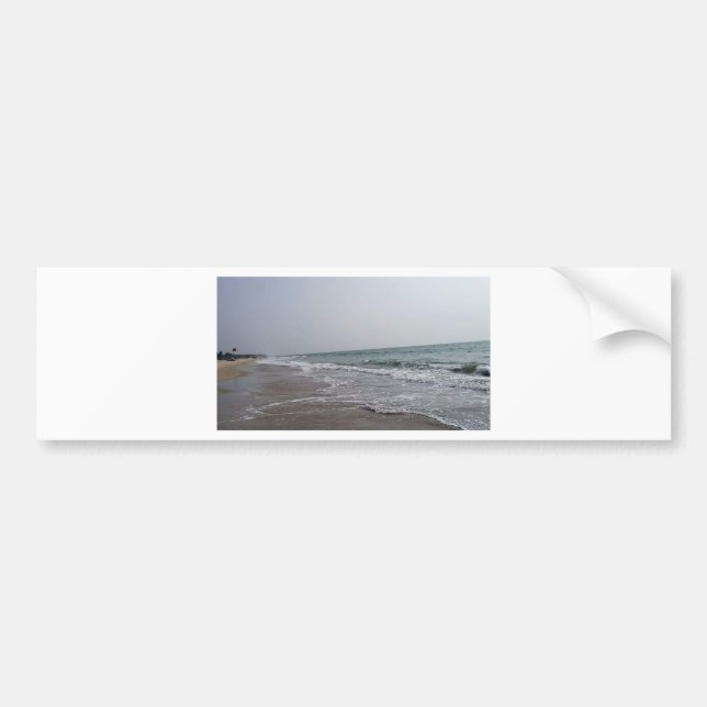 Autocollant De Voiture Goa Beach (Devant)