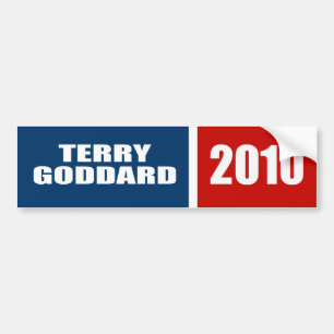 AUTOCOLLANT DE VOITURE GODDARD DE TERRY POUR LE GOUVERNEUR