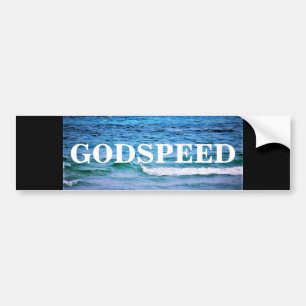 AUTOCOLLANT DE VOITURE GODSPEED