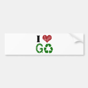 AUTOCOLLANT DE VOITURE GOGREEN