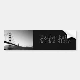 Autocollant De Voiture Golden State de Golden Gate