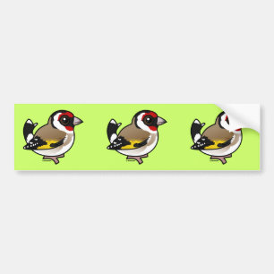 Autocollant De Voiture Goldfinch européen