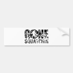 Autocollant De Voiture Gone Squatchin