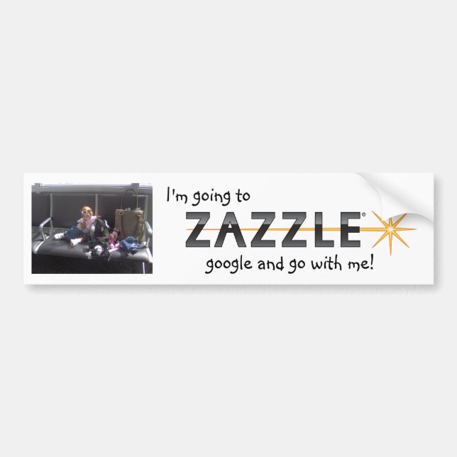 Autocollant De Voiture Google et vont les BS (Devant)