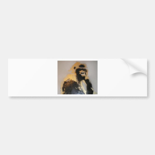 Autocollant De Voiture Gorilla (Devant)