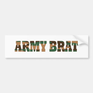 Autocollant De Voiture Gosse d'armée