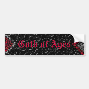 Autocollant De Voiture Goth d'adhésif pour pare-chocs d'âges