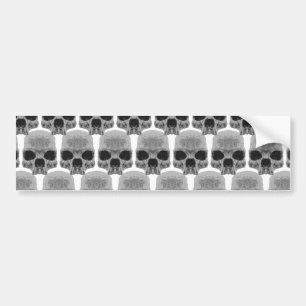 Autocollant De Voiture goth skulls