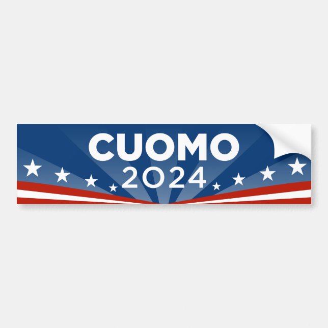 Autocollant De Voiture Gouverneur Andrew Cuomo 2024 (Devant)