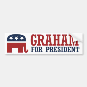 Autocollant De Voiture Graham pour le pare-chocs 2016 de président