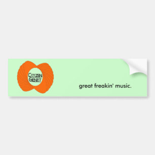 Autocollant De Voiture grande musique de freakin. Adhésif pour pare-chocs