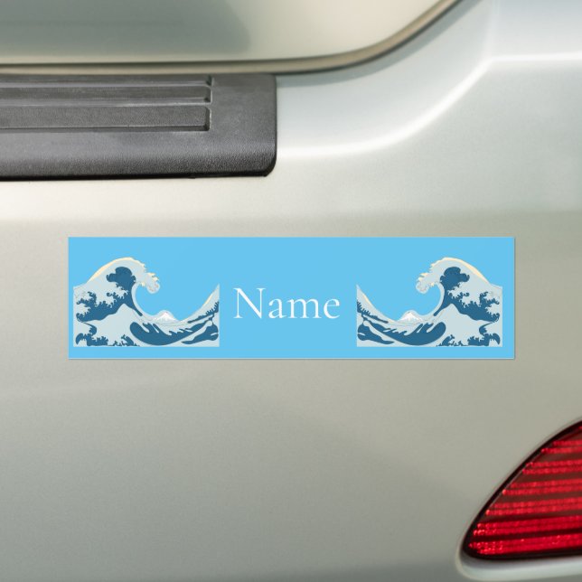 Autocollant De Voiture Grande vague Thunder_Cove (En voiture)