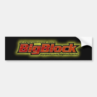 Autocollant De Voiture Grands adhésifs pour pare-chocs de bloc
