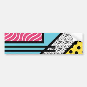 Autocollant De Voiture Graphiques abstraits de style d'art de bruit de