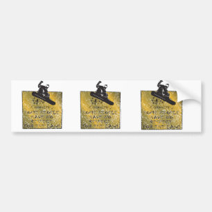 Autocollant De Voiture Gravity Snowboarder