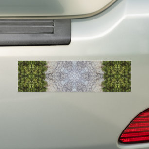 Autocollant De Voiture Green Moss & Earth Nature Art