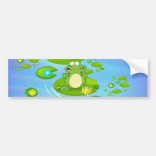 Autocollant De Voiture Grenouille