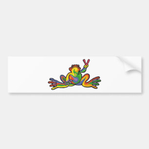 Autocollant De Voiture Grenouille de paix
