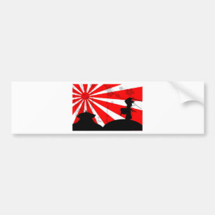 Autocollant De Voiture Guerrier solitaire