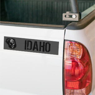 AUTOCOLLANT DE VOITURE HABIL D'IDAHO BUMPER