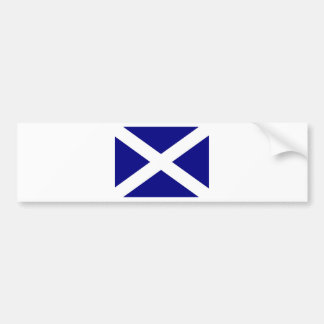 Autocollant De Voiture Habillement écossais de drapeau