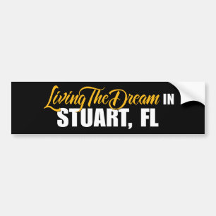 Autocollant De Voiture Habitant le rêve dans Stuart