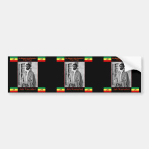 Autocollant De Voiture Haile Selassie le lion de Judah, Jah Rastafari
