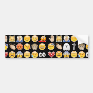 Autocollant De Voiture halloween emoji