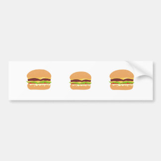 Autocollant De Voiture hamburger