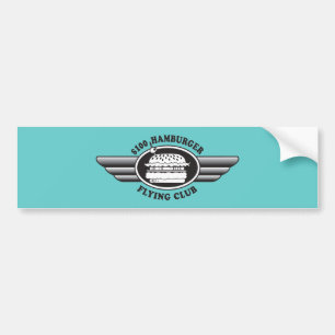 Autocollant De Voiture Hamburger de 100 dollars - Flying Club