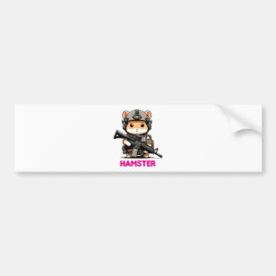 Autocollant De Voiture Hamster tactique