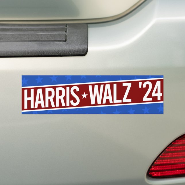 Autocollant De Voiture Harris Walz 24 (En voiture)