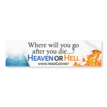 Haven ou Hell Car Decal