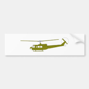 Autocollant De Voiture Hélicoptère de service d'UH-1H "Huey"