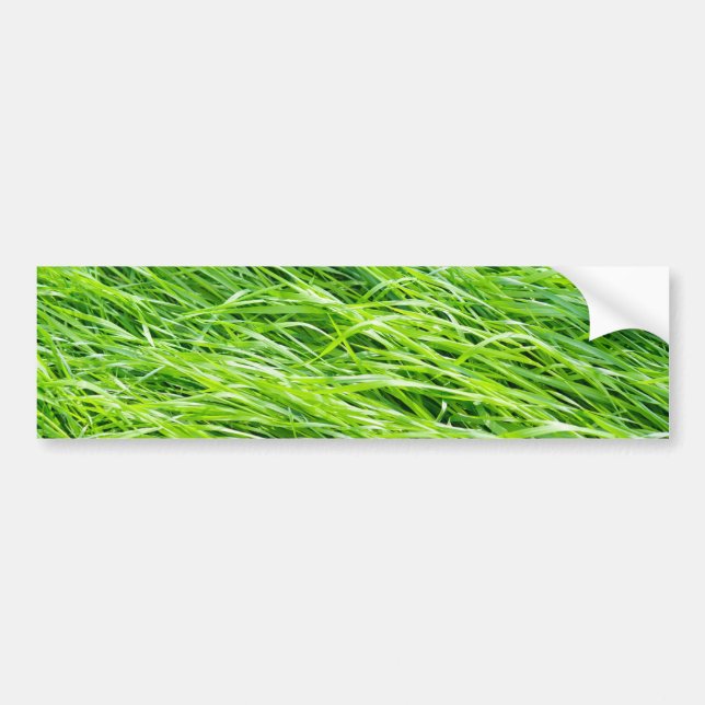 Autocollant De Voiture Herbe (Devant)