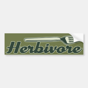 Autocollant De Voiture Herbivore