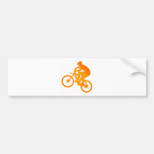 Autocollant De Voiture Heures normales des Rocheuses de vélo