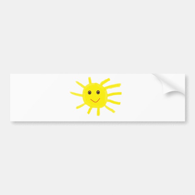 Autocollant De Voiture Hey Sunshine (Devant)