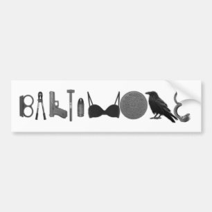 Autocollant De Voiture hiéroglyphes de Baltimore