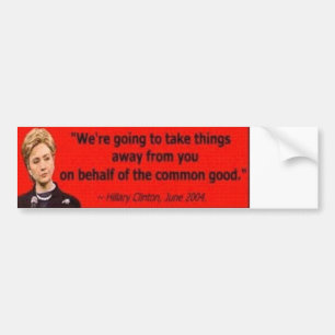 Autocollant De Voiture Hillary