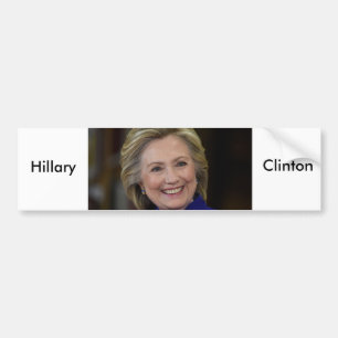 Autocollant De Voiture Hillary Clinton