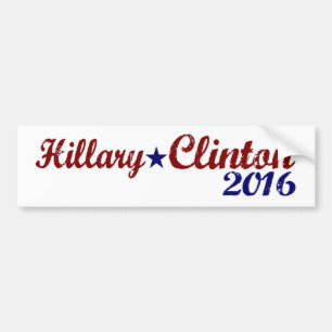Autocollant De Voiture Hillary Clinton 2016
