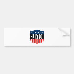 Autocollant De Voiture hillary clinton étoiles et rayures
