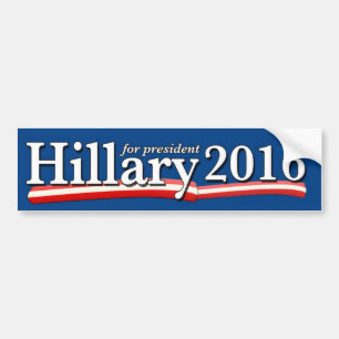 Autocollant De Voiture Hillary Clinton pour l'adhésif pour pare-chocs
