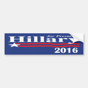 Autocollant De Voiture Hillary Clinton pour le président adhésif pour